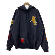 Keboz×FREAK'S STORE/FULL DECORATION BBLOGO HOODIE[値下]