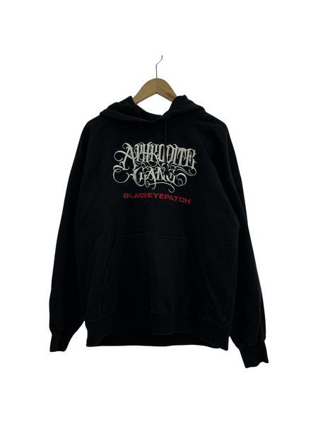 BLACKEYEPATCH×aphrodite gang　パーカー　ブラック　L