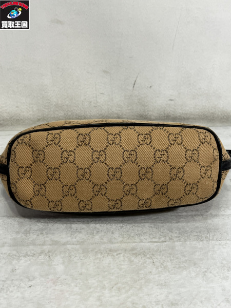 GUCCI 07198 GGキャンバス ハンドバッグ