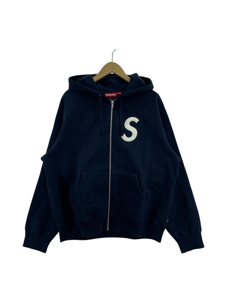 Supreme 23AW S Logo Zip Up Hooded Sweatshirt