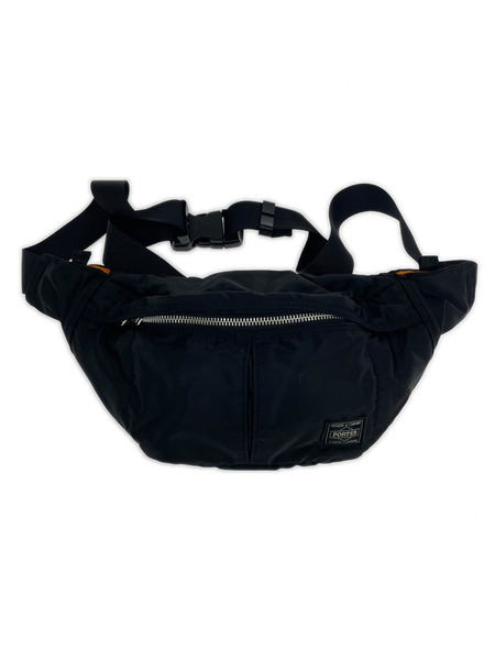 PORTER ボディバッグ TANKER ウエストバッグ BLK