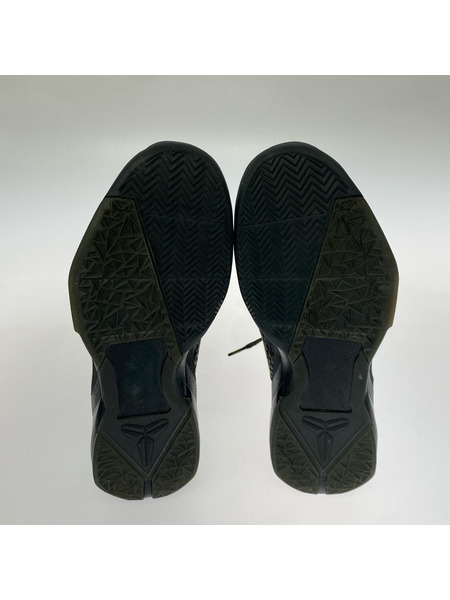 NIKE スニーカー Kobe 7 Elite Away Black/Metallic Gold 28.5cm