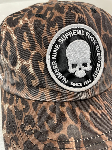 Supreme×Number (N)ine 25AW 6-Panel Cap Laopard