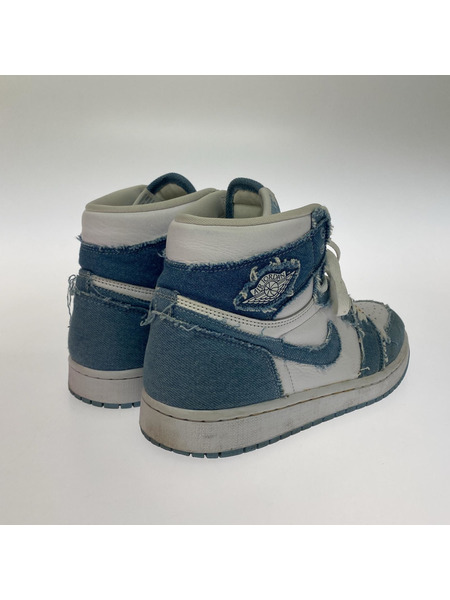 NIKE WMNS AIR JORADAN 1 RETRO HIGH OG DENIM (27.5)