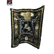 小物 HERMES 大判スカーフ ブラック