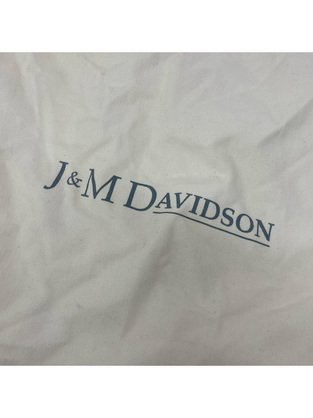 J＆M Davidson ハンドバッグ 巾着フリンジ/黒