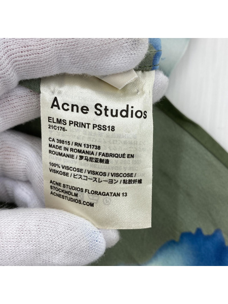 Acne Studios/ELMS PRINT/レーヨンアロハシャツ/48｜商品番号 ...