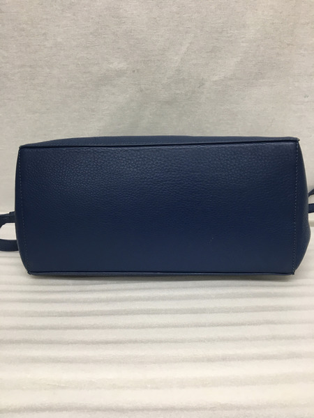 TORY BURCH 2WAY レザーバッグ ブルー