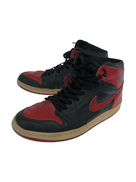 NIKE/2001/AIR JORDAN 1 RETRO HIGH BRED/28cm