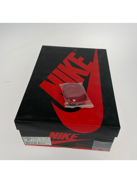 NIKE スニーカー AIR JORDAN 1 RETRO HIGH OG/Bred Toe