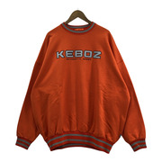 Keboz/ロゴスウェット/L/オレンジ