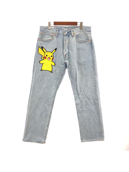 Levis x Pokemon 551Z Authentic Straight Jeans W34