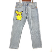 Levis x Pokemon 551Z Authentic Straight Jeans W34