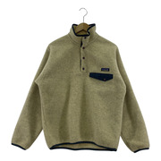 patagonia 長袖Tシャツ・カットソー SYNCHILLA スナップT フリース 白 S
