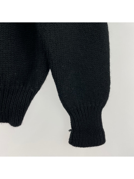 POLO RALPH LAUREN ニット・セーター ウール Vネック (L) 緑白赤[値下]