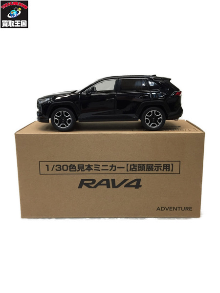 カラーサンプル 1/30 RAV4 アドベンチャー アティチュードブラックマイカ