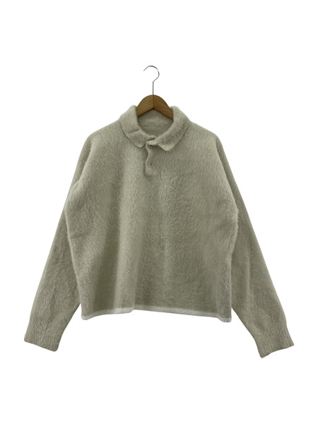 Jacquemus LE POLO NEVE KNITS ニットポロシャツ M アイボリー