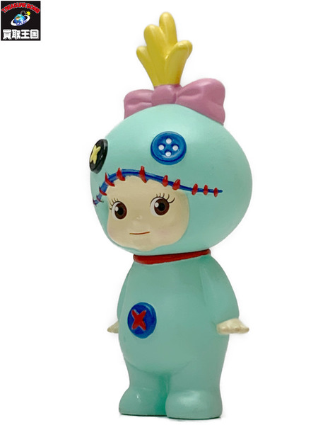 ディズニーキャラクター キュージョン ソフビフィギュアVol.3 スクランプ 本体のみ ダメージあり リロ・アンド・スティッチ Lilo & Stitch ローズオニールキューピー