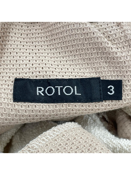 ショートパンツ ROTOL/スウェット/カットオフ/白系