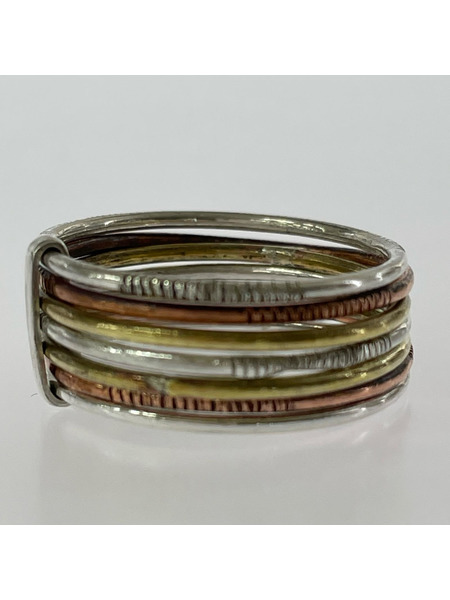 TOUAREG SILVER JEWELRY トゥアレグ 7連コンビリング