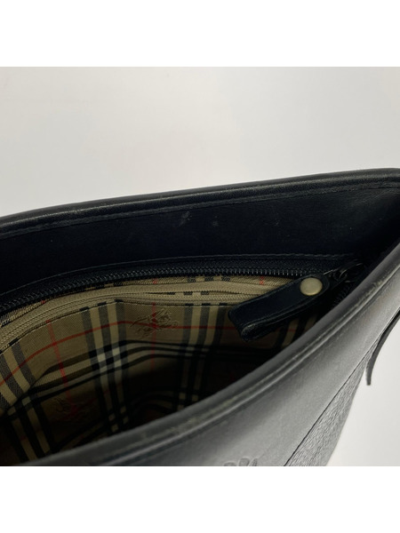 BURBERRY ショルダーバッグ BURBERRYS レザーショルダーバッグ