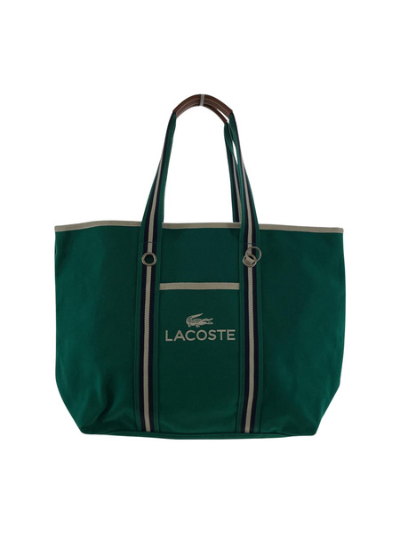 LACOSTE キャンバストートバッグ GRN