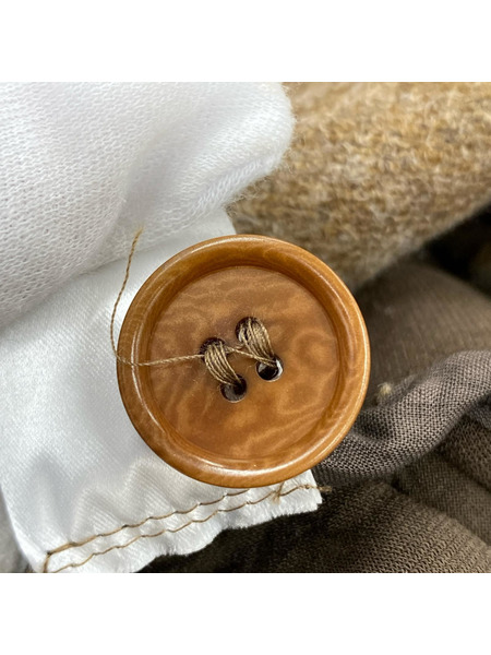 Henrik Vibskov 22AW ポリウールコート ブラウン L ブラウン