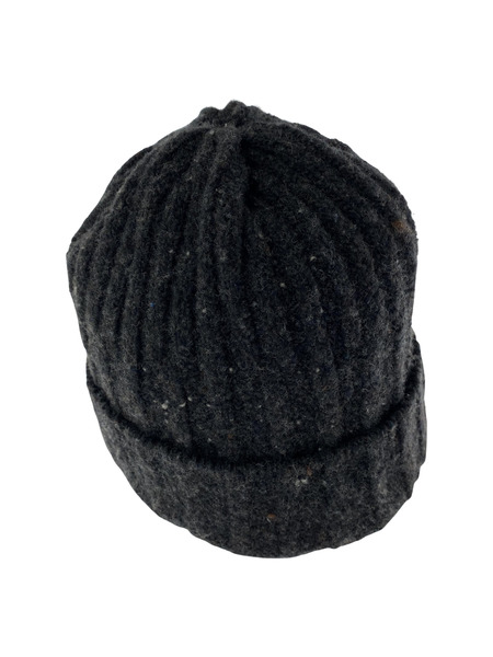 everyone low gauge speckled knit cap ビーニー グレー F