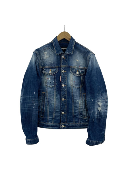 DSQUARED2 23AW Dan Jean Jacket ダメージ加工デニムジャケット 46