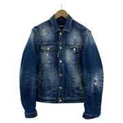 DSQUARED2 23AW Dan Jean Jacket ダメージ加工デニムジャケット 46