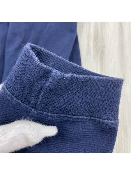 Buzz Rickson's 長袖Tシャツ・カットソー 両面プリント 紺(M)