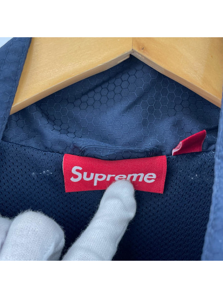 Supreme ジャケット 24AW Reflective Piping Pullover  NVY S