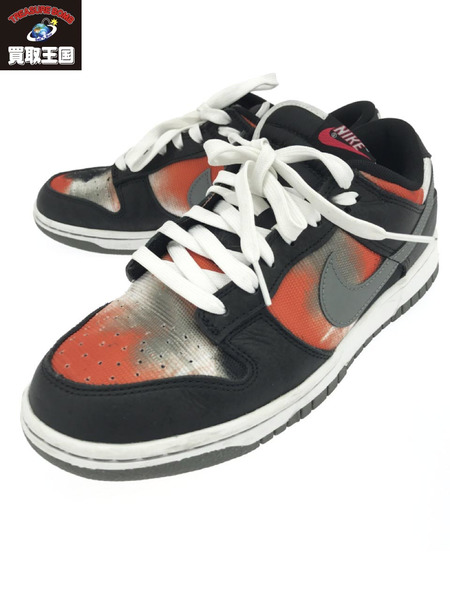 NIKE Dunk Low Graffiti Black Red（26.0）[値下]