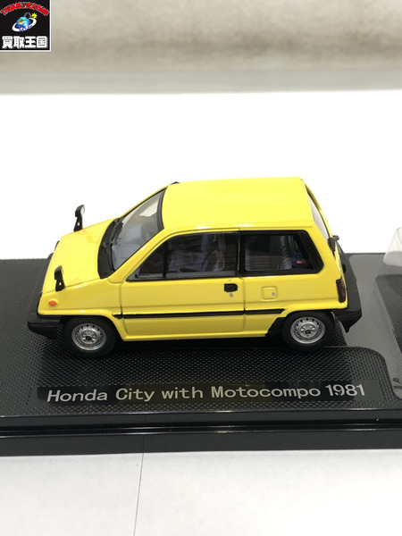 EBBRO Honda City with Motocompo 1981 44017 1/43