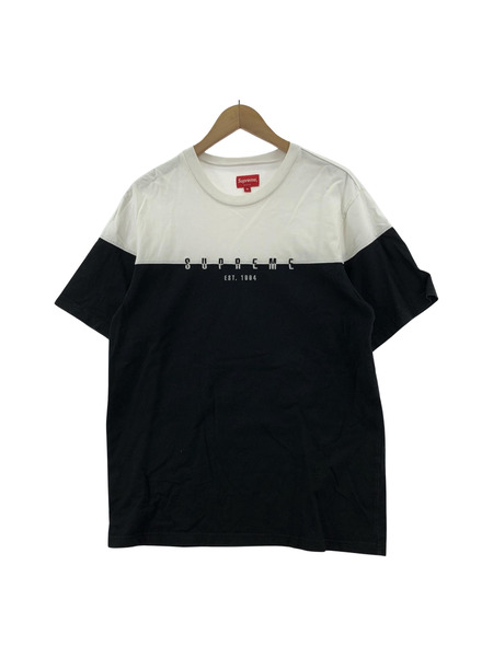 Supreme 18FW Split Logo S/S Top (M)[値下]