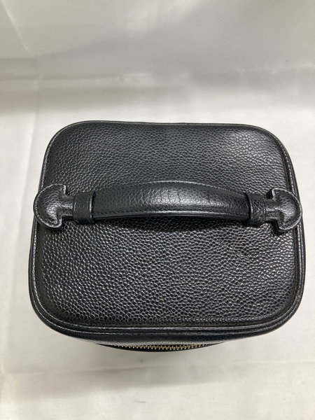 CHANEL キャビアスキン/バニティバッグ