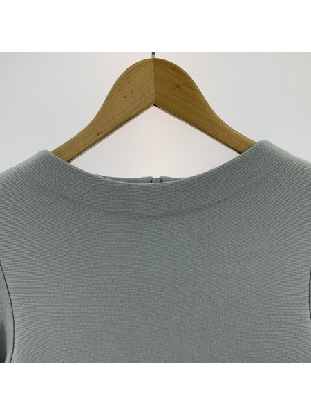 FOXEY 半袖ワンピース レターF ニットドレスワンピース (40)[値下]