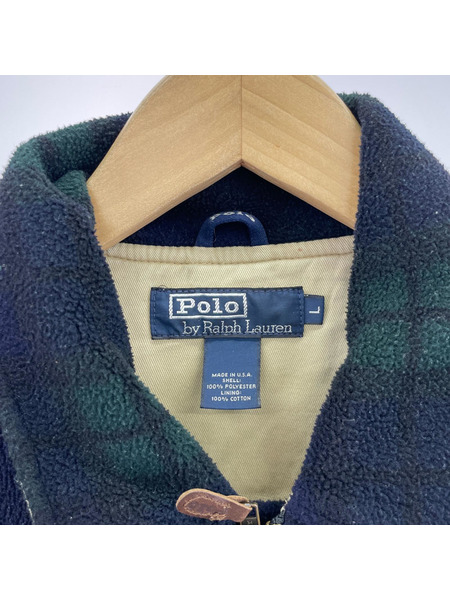 POLO RALPH LAUREN ジャケット 90s USA製 チェックジャケット L