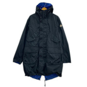 MONCLER ジャケット リバーシブルナイロンコート 黒青