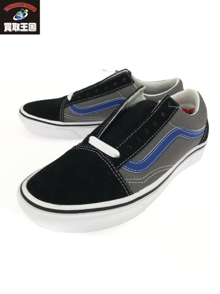 VANS OLD SKOOL Comfy CUSH (23.5cm) グレー×ブラック×ブルー[値下]