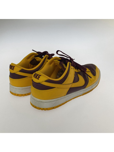 NIKE Dunk Low Retro University Gold and Deep Maroon 27.5cm