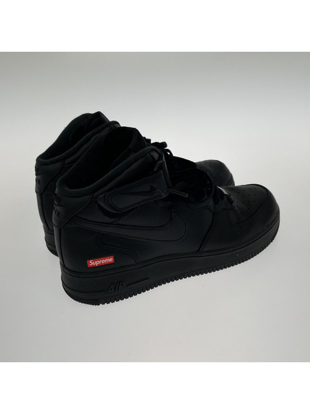 NIKE×Supreme AIR FORCE 1 MID SP BLACK 27.5cm FZ8784-001