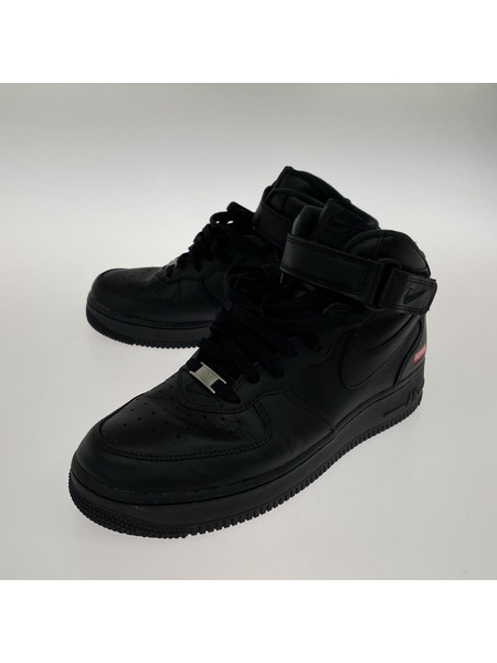 NIKE×Supreme AIR FORCE 1 MID SP BLACK 27.5cm FZ8784-001