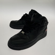 NIKE×Supreme AIR FORCE 1 MID SP BLACK 27.5cm FZ8784-001