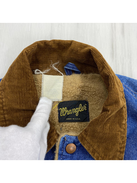 70s wrangler 227mjl denim jacket 38