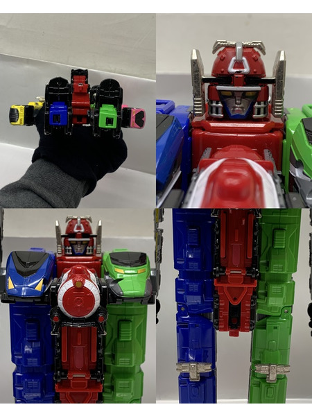 烈車戦隊トッキュウジャー 戦隊職人 超合金 烈車合体DX トッキュウオー 本体のみ 欠品あり ダメージあり SUPER SENTAI ARTISAN