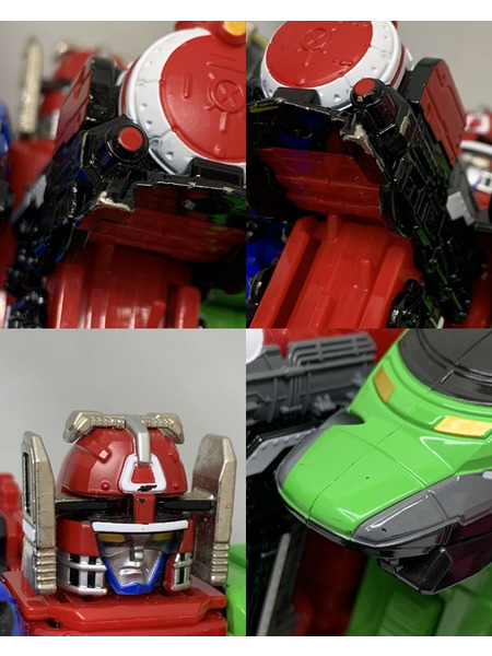 烈車戦隊トッキュウジャー 戦隊職人 超合金 烈車合体DX トッキュウオー 本体のみ 欠品あり ダメージあり SUPER SENTAI ARTISAN
