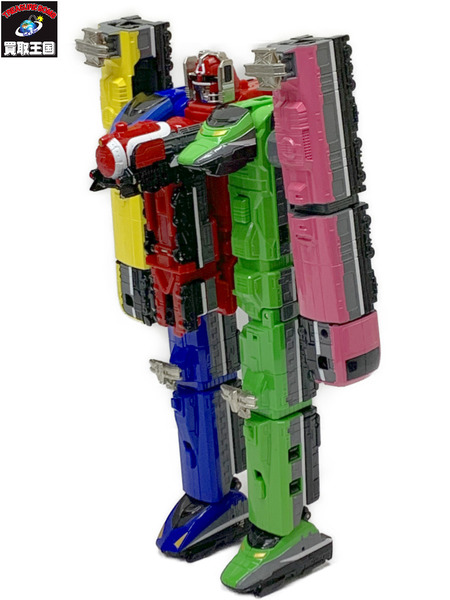 烈車戦隊トッキュウジャー 戦隊職人 超合金 烈車合体DX トッキュウオー 本体のみ 欠品あり ダメージあり SUPER SENTAI ARTISAN