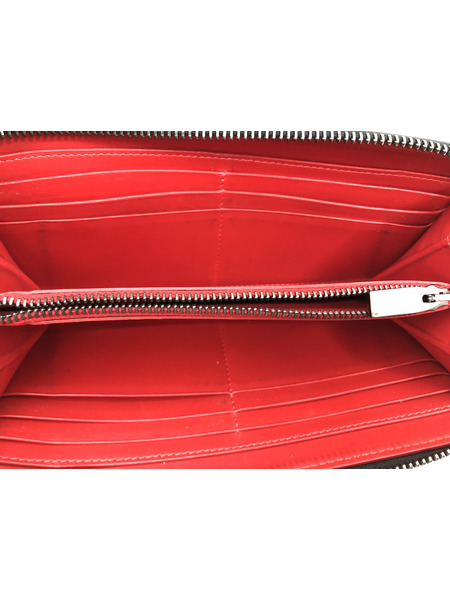 長財布 C.Louboutin Panettone スパイクスタッズ ラウンド 黒