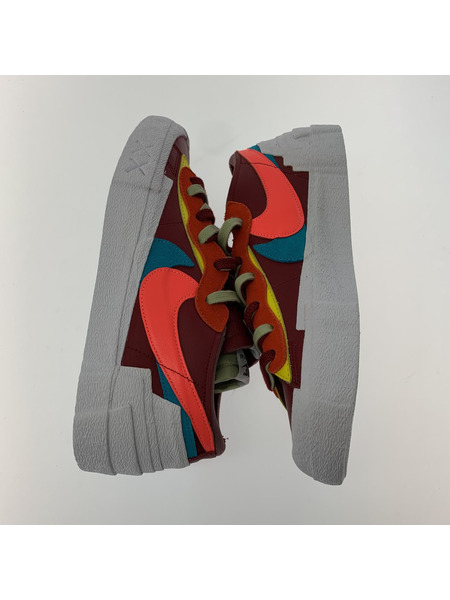 NIKE/Sacai/KAWS/BLAZER LOW/Team Red/27.5cm/DM7901-600